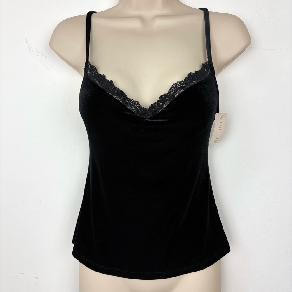 Vintage Y2K Gilligan & O’Malley Velvet Camisole Tank Top
